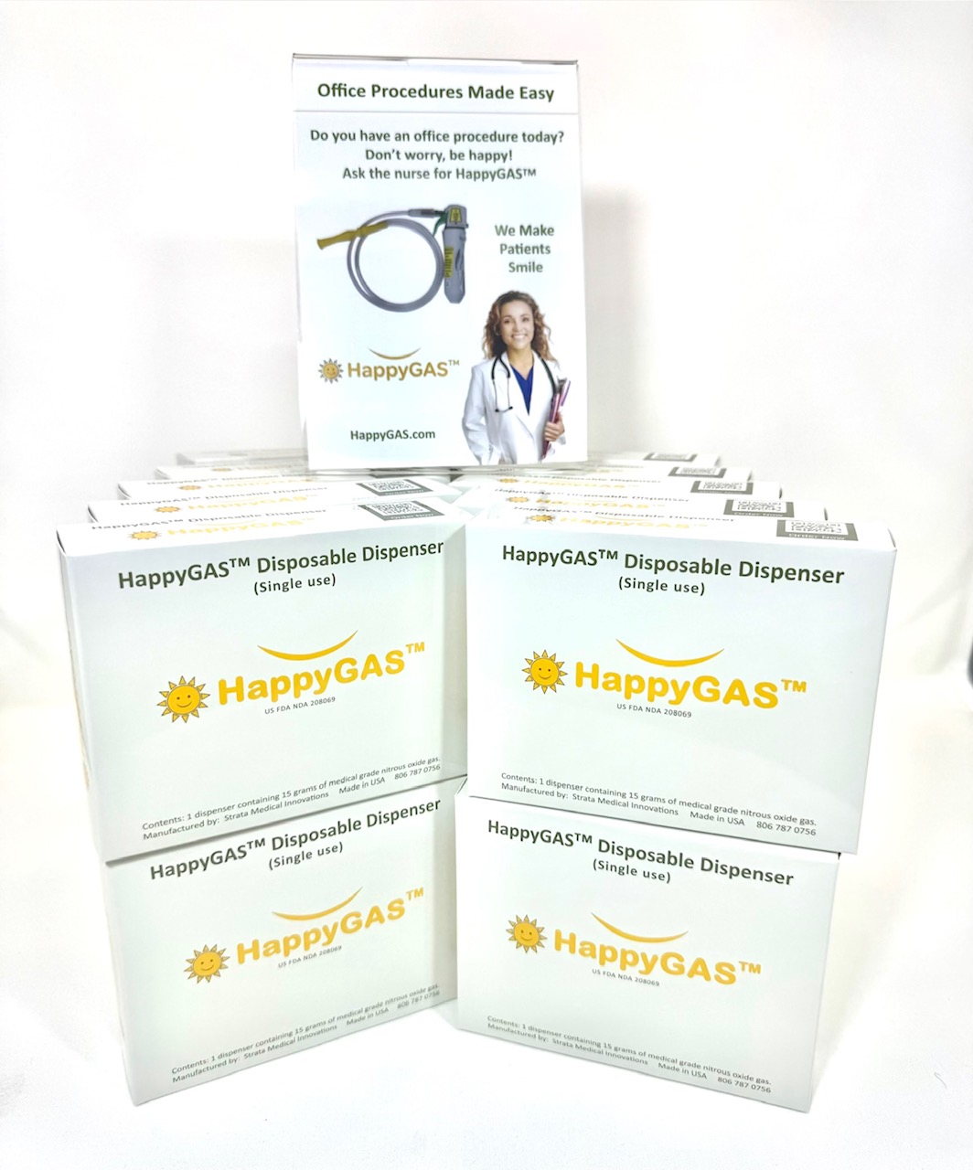 C20-1DMP-103 Case of 20 Disposable Dispensers with Mouth Piece | Nitrous Oxide Delivery System